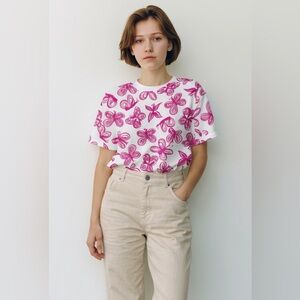 Zara Kids Butterfly T Shirt‎ size 13-14